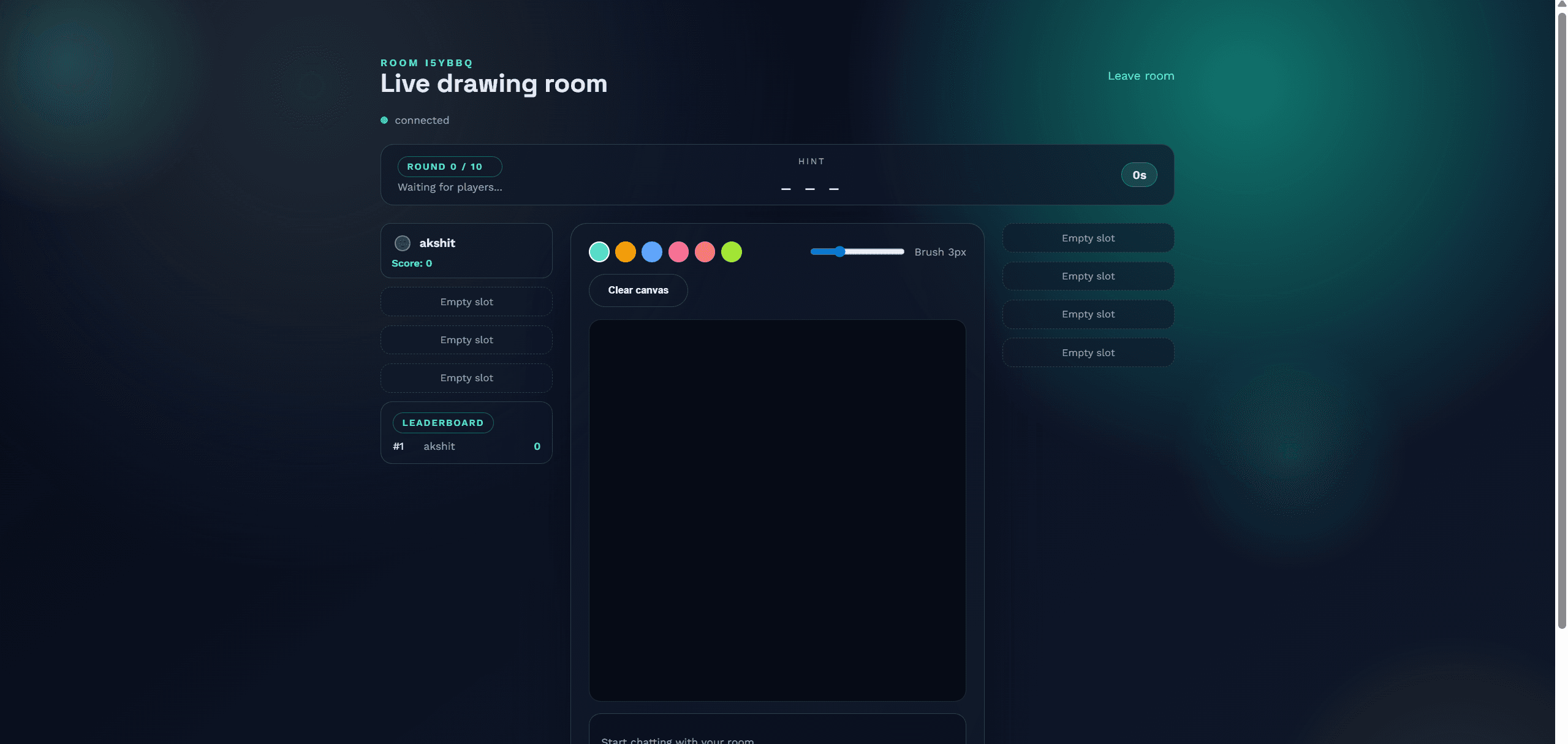 Online Multiplayer Drawing Game